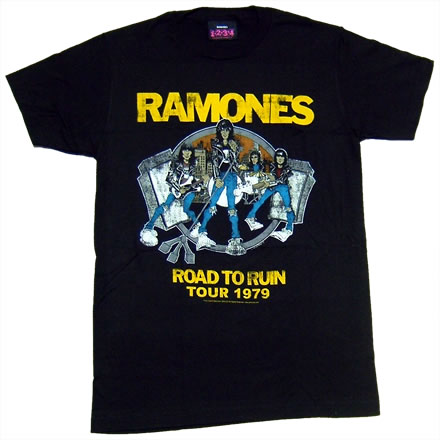 Road to Ruin (ロード トゥ ルーイン)／RAMONES (ラモーンズ)【海外バンドTシャツ】