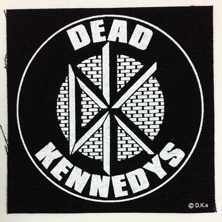 Brick Logo (ブリック ロゴ) 布パッチ／DEAD KENNEDYS  (デッド ケネディーズ)【バンドグッズ（布パッチ/ワッペン）】