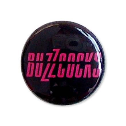 split logo (スプリット ロゴ) 缶バッジ 25mm／BUZZCOCKS (バズコックス)【バンドグッズ（バッジ/ピン）】