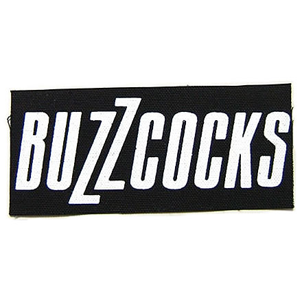 logo (ロゴ) 布パッチ／BUZZCOCKS (バズコックス)【バンドグッズ（布パッチ/ワッペン）】