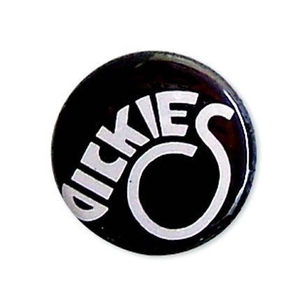 logo (ロゴ) 缶バッジ 25mm／DICKIES (ディッキーズ)【バンドグッズ（バッジ/ピン）】
