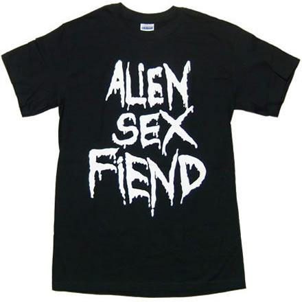 Drippy logo (ドリッピー ロゴ)／ALIEN SEX FIEND (エイリアン セックス フィーンド)【海外バンドTシャツ】