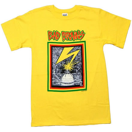 capitol Yellow (キャピタル イエロー)／BAD BRAINS (バッド ブレインズ)【海外バンドTシャツ】