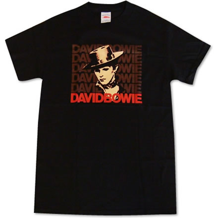 x5／DAVID BOWIE (デヴィッド ボウイ)【海外バンドTシャツ】