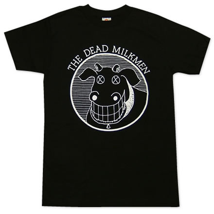 cow logo Black (カウ ロゴ ブラック)／THE DEAD MILKMEN (ザ デッド ミルクメン)【海外バンドTシャツ】