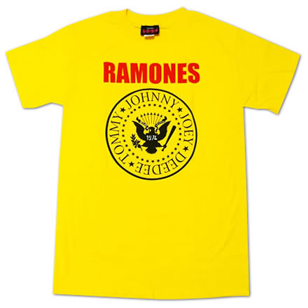 presidential seal (プレジデンシャル シール)／RAMONES (ラモーンズ)【海外バンドTシャツ】