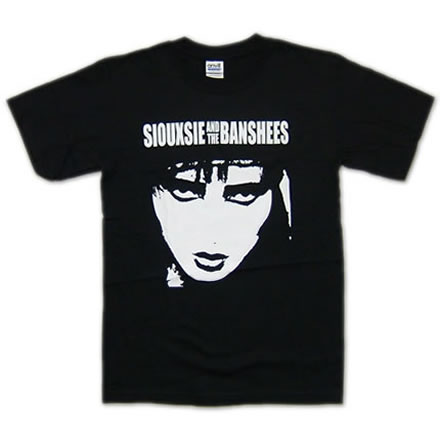 face (フェイス)／Siouxsie ＆ The Banshees (スージー アンド ザ バンシーズ)【海外バンドTシャツ】