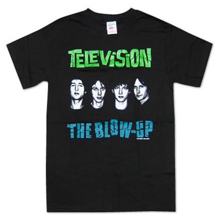 the blow up (ザ ブロウ アップ)／TELEVISION (テレヴィジョン)【海外バンドTシャツ】