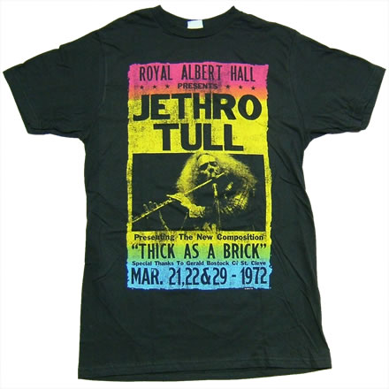 Royal Albert Hall (ロイヤル アルバート ホール)／Jethro Tull (ジェスロ タル)【海外バンドTシャツ】