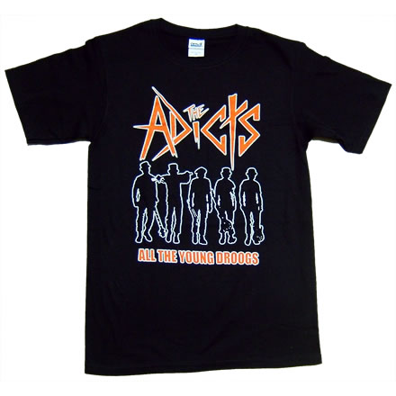 All The Young Droogs (オール ザ ヤング ドルーグズ)／ADICTS (アディクツ)【海外バンドTシャツ】
